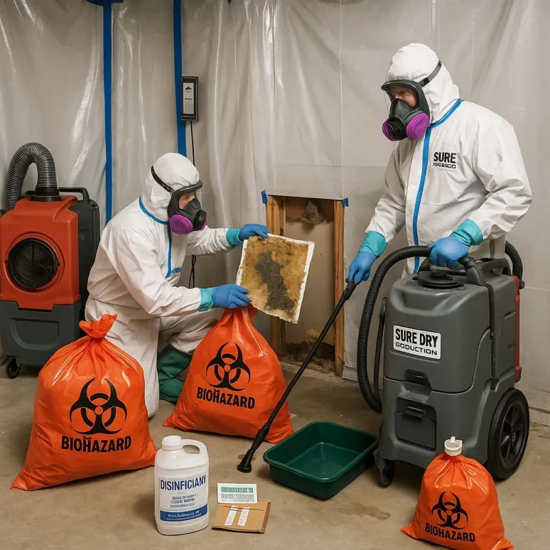 Contaminated Water Handling Protocols process in Mocksville, NC